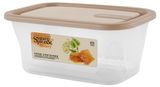 Изображение товара Контейнер для продуктов Sugar&Spice Honey прямоугольный латте, 0,2 л