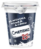 Изображение товара Сметана «Из молока Нашей Дойки» 25% БЗМЖ, 300 г