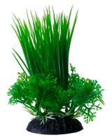 Изображение товара Растение для аквариума HOMEFISH Лилеопсис зеленый пластиковое с грузом, 12 см
