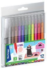 Изображение товара Фломастеры Berlingo Жил-был кот смываемые, 12 цветов