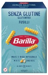 Изображение товара Макаронные изделия Barilla Fusilli без глютена Италия, 400 г