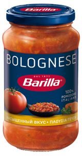Изображение товара Соус Barilla Bolognese томатный с говядиной и свининой Италия, 400 г
