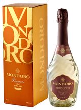Изображение товара Игристое вино Mondoro Prosecco DOC сухое белое Италия, 0,75 л