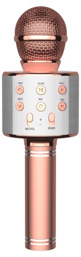 Изображение товара Микрофон Mobility для караоке розовый