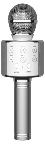 Изображение товара Микрофон Mobility для караоке серебро