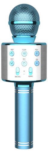 Изображение товара Микрофон Mobility для караоке синий