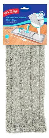 Изображение товара Насадка для швабры You'll love PROFI Class из микрофибры, 43х13,5 см