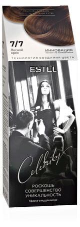 Изображение товара Краска для волос Estel Celebrity 7/7 лесной орех, 140 мл
