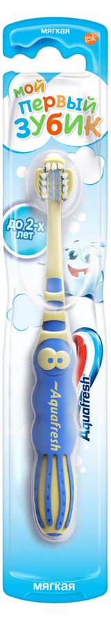Изображение товара Зубная щетка Aquafresh Мой Первый зубик от 0-2 лет, 1 шт
