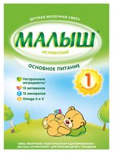 Изображение товара Смесь сухая молочная «Малыш Истринский» 1 с рождения БЗМЖ, 350 г