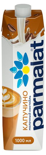 Изображение товара Коктейль кофейный молочный Parmalat Капучино стерилизованный 1,5% БЗМЖ, 1 л