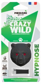 Изображение товара Ароматизатор автомобильный MedoriI 3D Hypnose Медведь на дефлектор