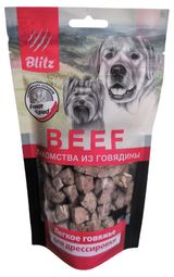 Изображение товара Лакомство для собак Blitz Легкое говяжье, 30 г