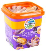 Изображение товара Коктейль из морепродуктов «Меридиан» в масле, 270 г