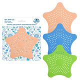 Изображение товара Ситечко для ванной «Мультидом» Улавливатель Волос, 15x15 см