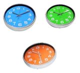 Изображение товара Часы настенные Arte Nuevo пластиковые d 25,5 см, 1 шт в ассортименте