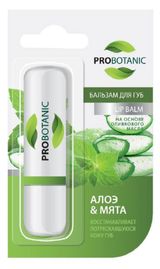 Изображение товара Бальзам для губ Probotanic Мята и алоэ, 4 г