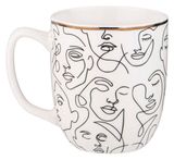 Изображение товара Кружка Lefard Modern Lines фарфоровая белая, 350 мл