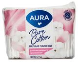 Изображение товара Ватные палочки Aura, 200 шт