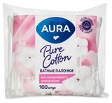 Изображение товара Ватные палочки Aura Cotton Buds, 100 шт