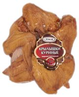 Изображение товара Крылышки куриные варено-копченые «Рузком» копчение на вишне охлажденные, 420 г