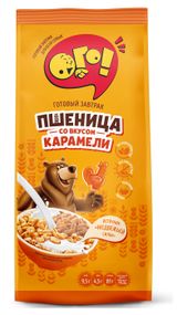 Изображение товара Сухой завтрак «ОГО!» пшеница со вкусом карамели, 150 г