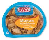 Изображение товара Мидии VICI Любо есть маринованные в масле, 200 г