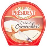 Изображение товара Сыр плавленый President Creme de Camembert с белой плесенью 50% БЗМЖ, 125 г