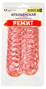 Изображение товара Колбаса сырокопченая «Ремит» Итальянская нарезка, 70 г