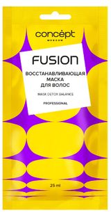 Изображение товара Маска для волос Concept Fusion восстанавливающая Detox Balance, 25 мл