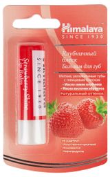 Изображение товара Бальзам для губ Himalaya Herbals Клубничный блеск Индия, 4,5 мл