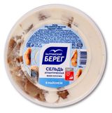 Изображение товара Сельдь слабосоленая «Балтийский Берег» филе-кусочки в майонезе, 200 г