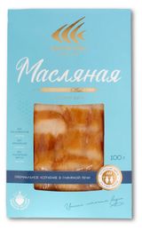 Изображение товара Рыба масляная Extra Fish холодного копчения ломтики, 100 г
