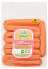 Изображение товара Сосиски веганские «Vego» Vegan Нежные, 500 г