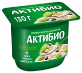Изображение товара Йогурт «АктиБио» с киви и мюсли 3% БЗМЖ 130 г