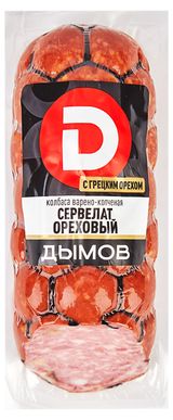 Изображение товара Сервелат варено-копченый «Дымов» Ореховый, 330 г