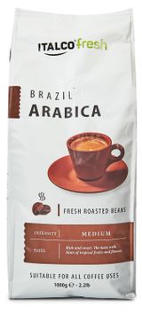 Изображение товара Кофе в зернах ITALCO Arabica Brazil, 1 кг