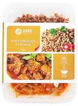Изображение товара Мясо томленое «Диво» с гречкой, 250 г