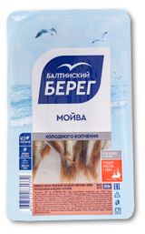 Изображение товара Мойва холодного копчения «Балтийский Берег» с головой, 200 г