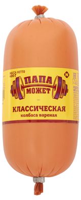 Изображение товара Колбаса вареная «Папа может» Классическая, 400 г