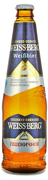 Изображение товара Пиво Weiss Berg пшеничное 4,7%, 440 мл