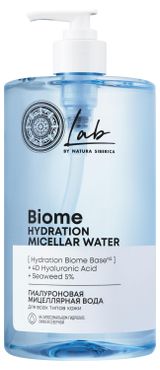 Изображение товара Мицеллярная вода Natura Siberica Hydration LAB Biome Гиалуроновая для всех типов кожи, 700 мл