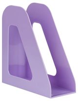 Изображение товара Лоток для бумаг вертикальный «Стамм» Фаворит фиолетовый, 90мм