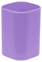 Изображение товара Подставка-стакан «Стамм» Фаворит пластиковая квадратная, фиолетовая