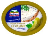 Изображение товара Сыр творожный с маринованными огурцами Hochland 60% БЗМЖ, 140 г