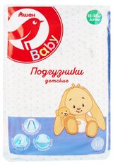 Изображение товара Подгузники Junior АШАН Красная птица Baby, 15-25 кг, 18 шт
