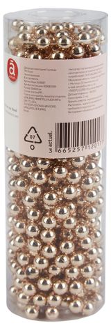 Изображение товара Бусы на елку Actuel медные, 6 м