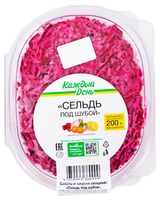Изображение товара Салат «Каждый день» сельдь под шубой, 200 г