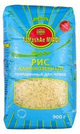 Изображение товара Рис длиннозерный Tamasha Miadi пропаренный для плова, 900 г