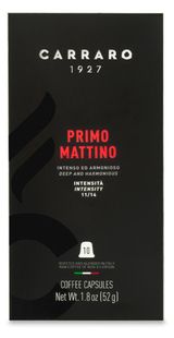 Изображение товара Кофе молотый в капсулах Carraro Primo Mattino, 10 шт